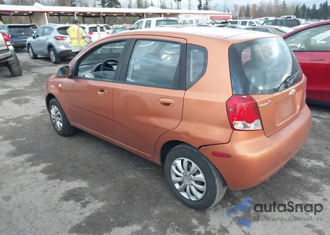 2008 Chevrolet Aveo 5 Special Value из США, поврежденный, VIN KL1TD66648B089644